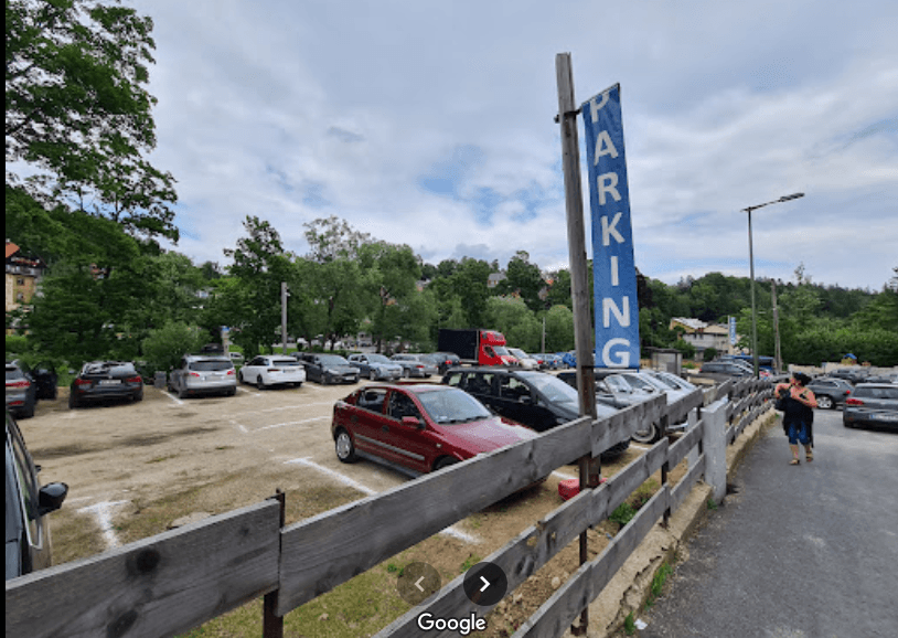 Parking - Szklarska Poręba Objazdowa 7 Centrum - Tor saneczkowy