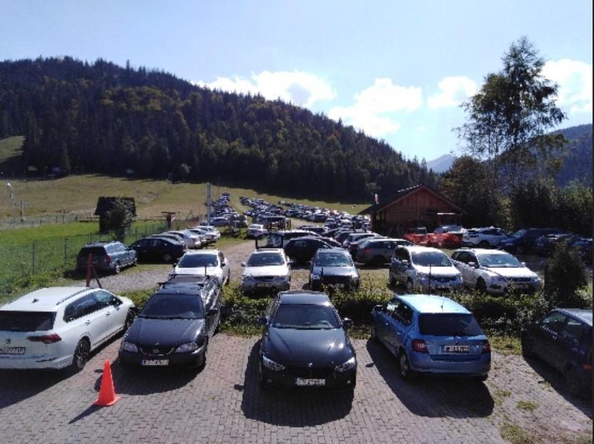 Parking - Kuźnice, przy kolejce na Kasprowy Wierch