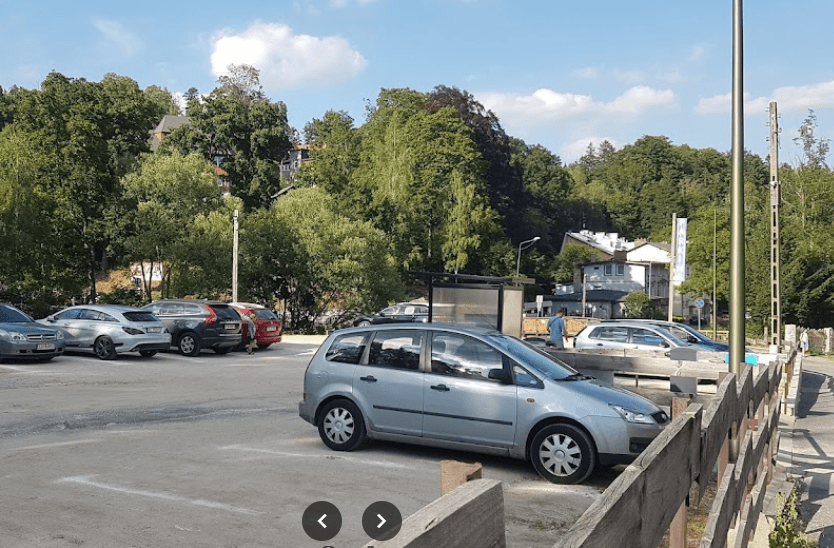 Parking - Szklarska Poręba Objazdowa 7 Centrum - Tor saneczkowy