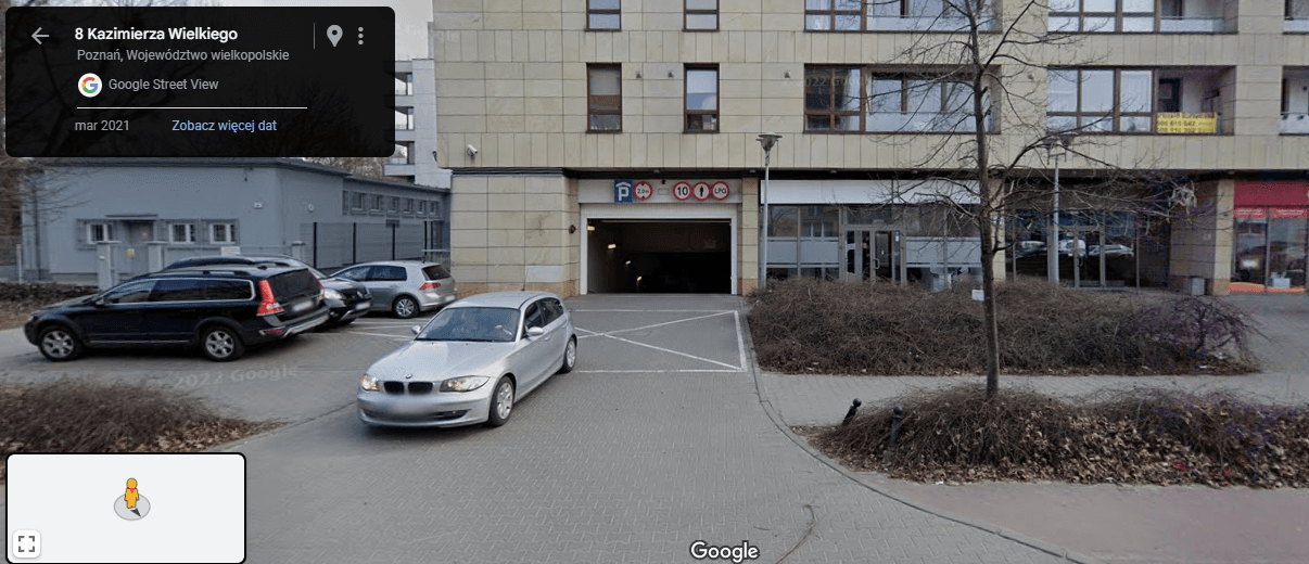 Parking - Poznań Centrum Kazimierza Wielkiego 5 