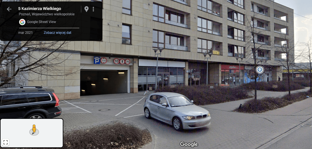 Parking - Poznań Centrum Kazimierza Wielkiego 5 